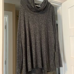 Cowl neck pullover